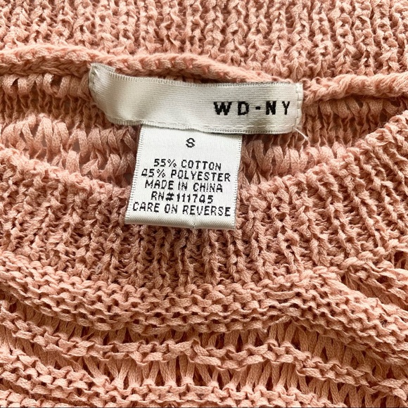 🌸WD-NY🌸 Dolman Sleeve Sweater Size Small Cotton - Picture 2 of 6